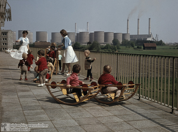 Kinderkrippe in Vetschau (1970)